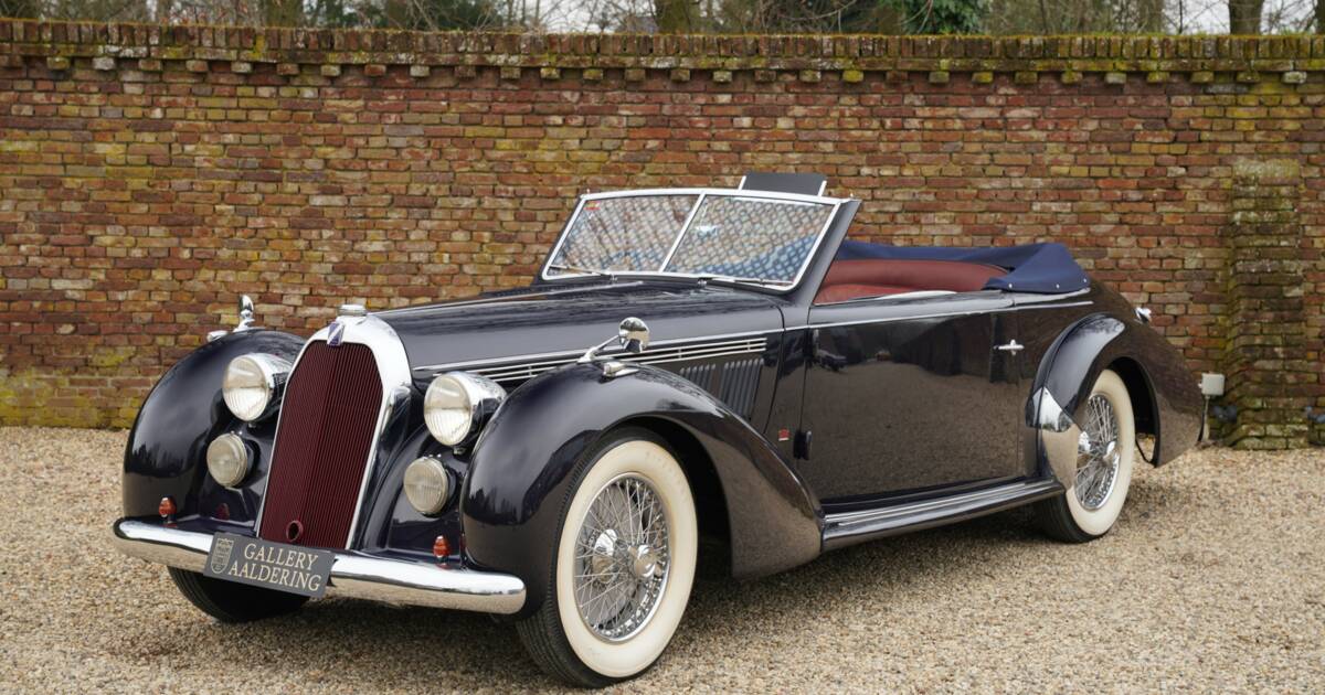 1948 Talbot-Lago T26 Record Cabriolet . – @les-belles-mecaniques on Tumblr