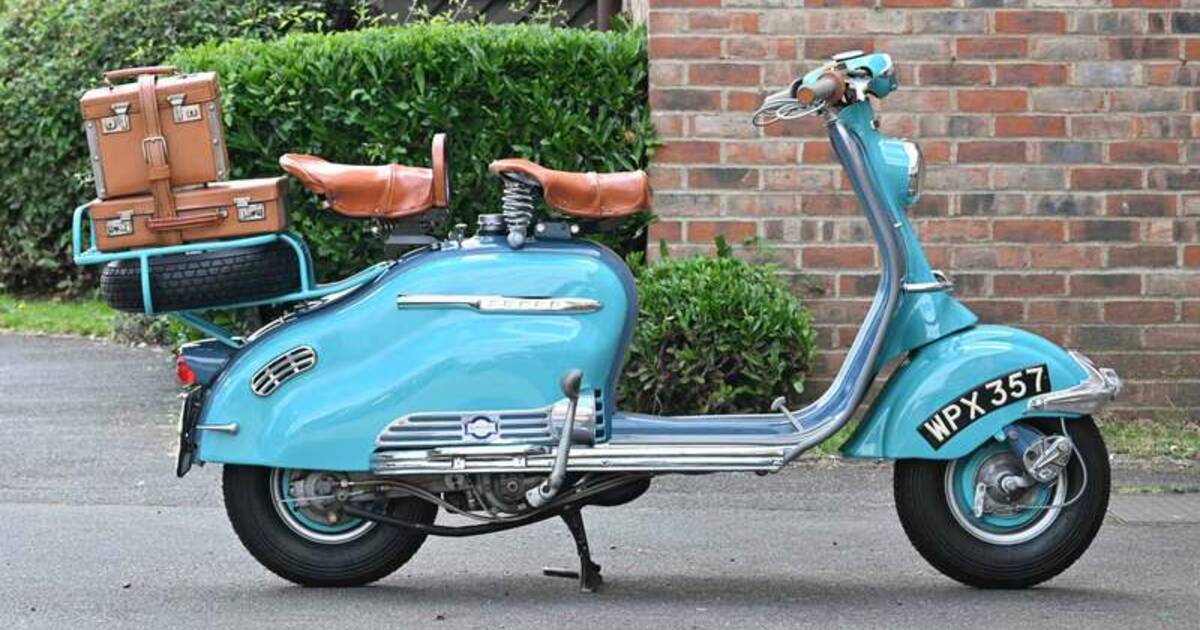 洋書 INNOCENTI   LAMBRETTA For Sale: Innocenti Lambretta 150 LD (1957) offered for