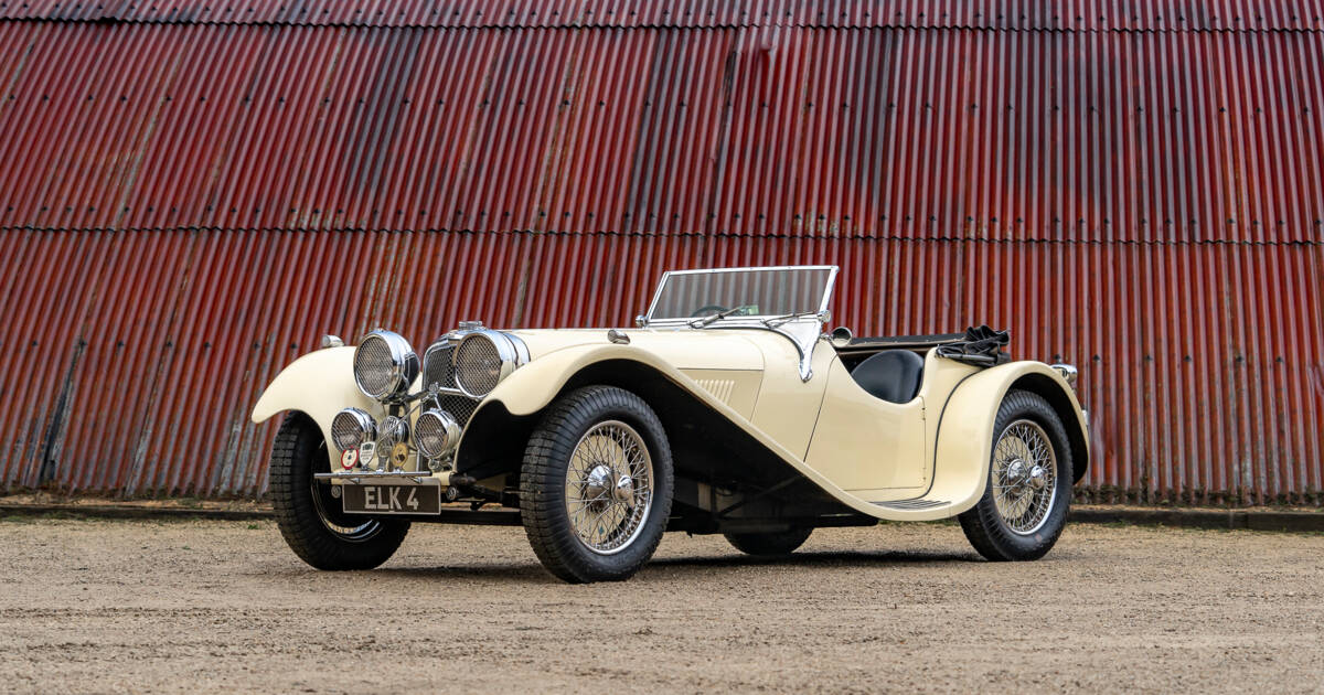 Vintage Western Models WMS 11 - 1938 Jaguar SS 100 3.5 Litre
