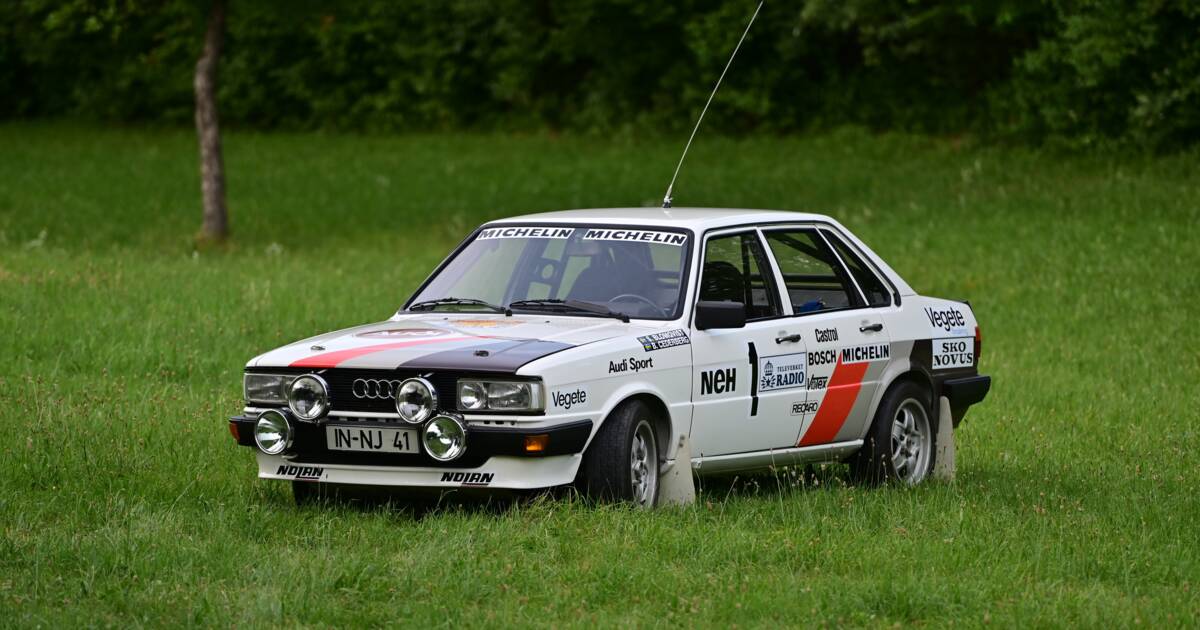 En venta: Audi 80 quattro (1983) offered for 480.000