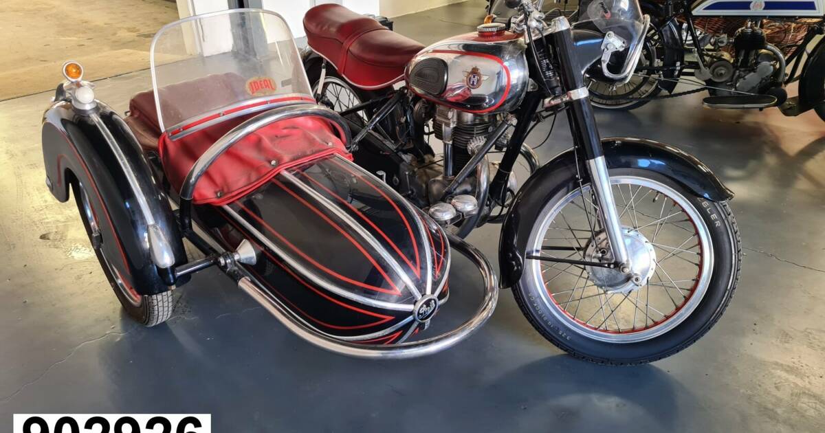 No189 バイク1/10 HOREX REGINA MIT BEIWAGEN No189 バイク1/10 HOREX REGINA MIT BEIWAGEN