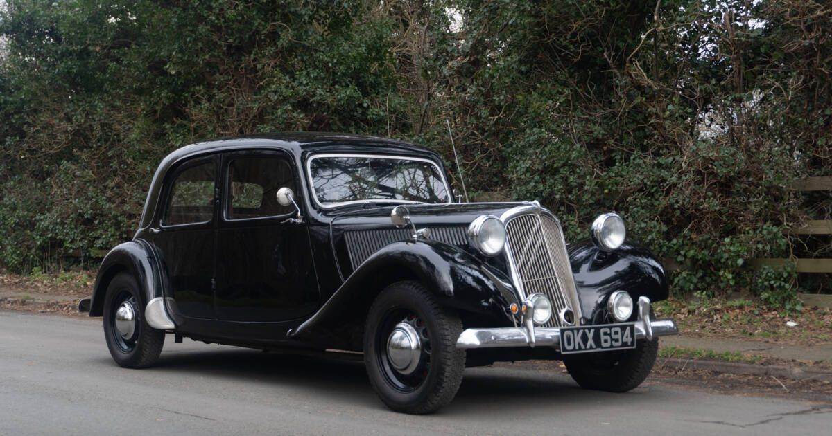 For Sale: Citroën Traction Avant 15/6 (1951) offered for £17,995