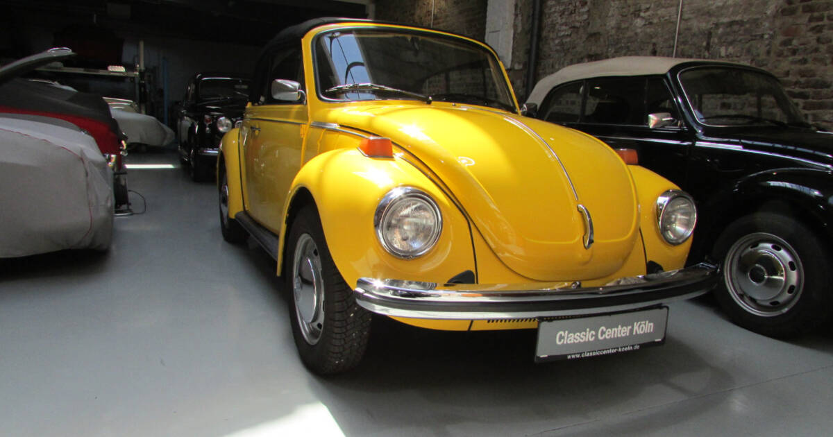Autocult 1/43 Volkswagen Coccinelle Maxi - Jaune - Allemagne - Miniature Collection