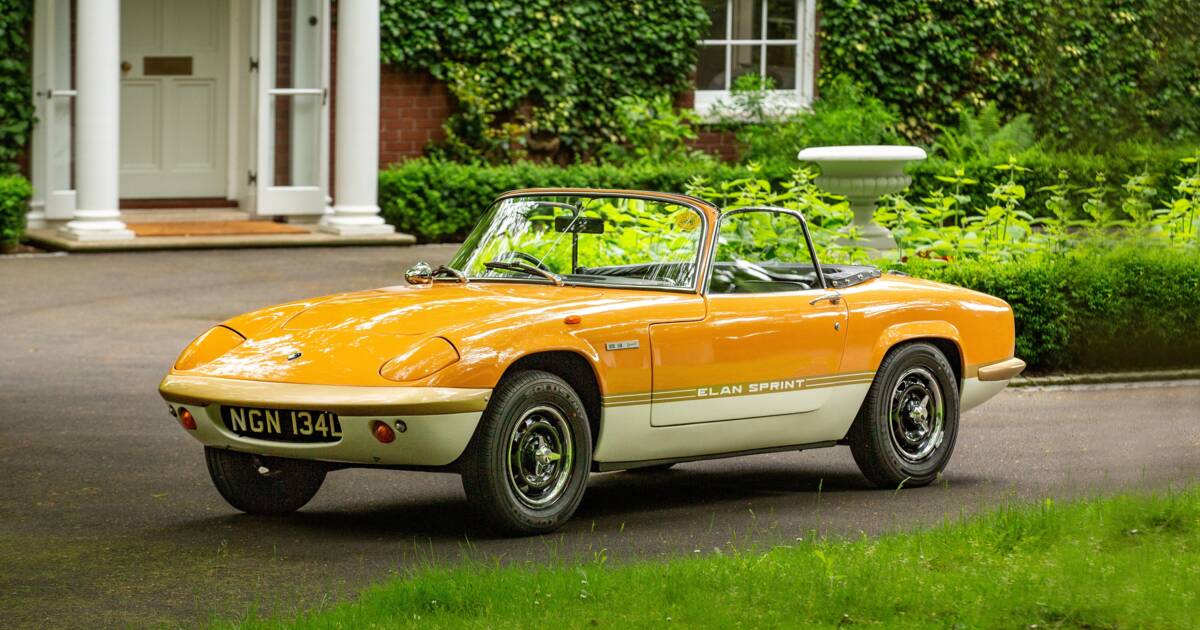 For Sale: Lotus Elan Sprint (1972) offered for £24,000